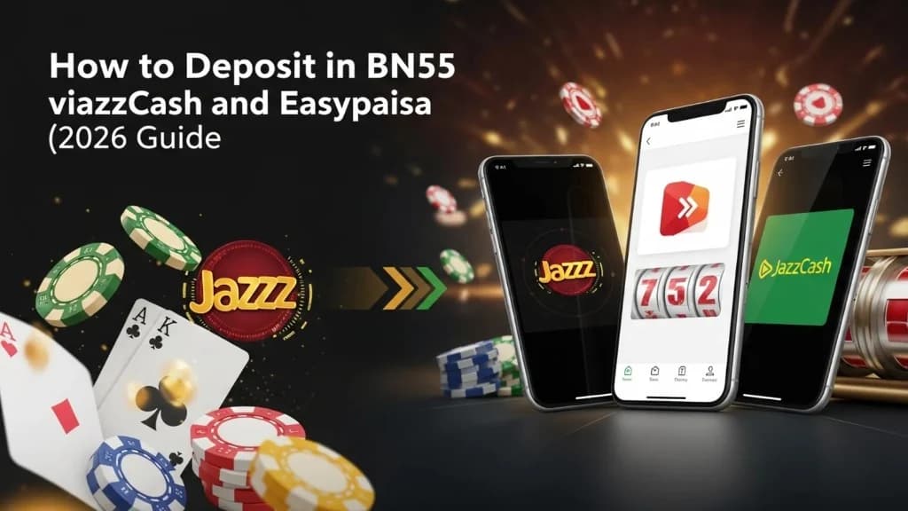 How to Deposit in BN55 via JazzCash and Easypaisa How to Deposit in BN55 via JazzCash and Easypaisa